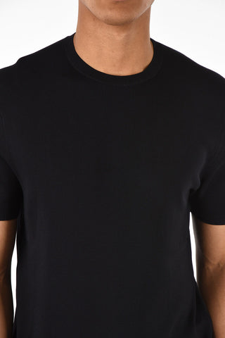 Short Sleeve Crew-neck Sweater