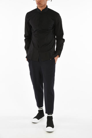 Double Collar Slim Fit Shirt
