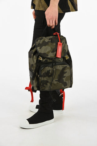 Camouflage SINGLE POCKET FLAP Backpack