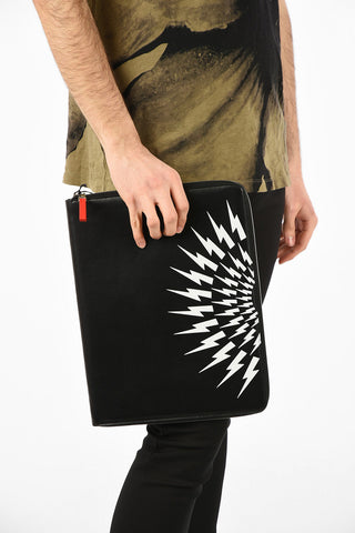 Porta documenti THUNDERBOLT FAIRISLE in Pelle