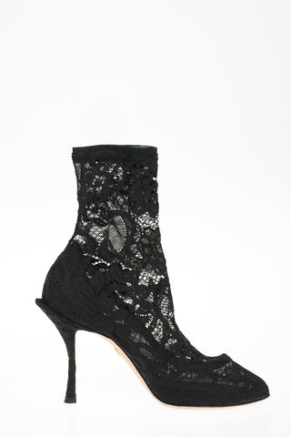 Lace COCO Sock Boots 11 cm