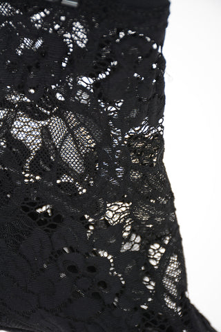 Lace COCO Sock Boots 11 cm