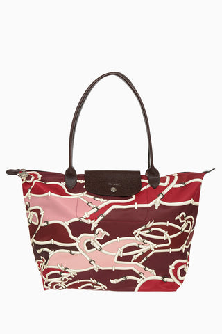 Printed Fabric LE PLIAGE Tote Bag