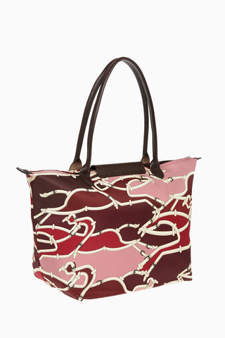 Printed Fabric LE PLIAGE Tote Bag