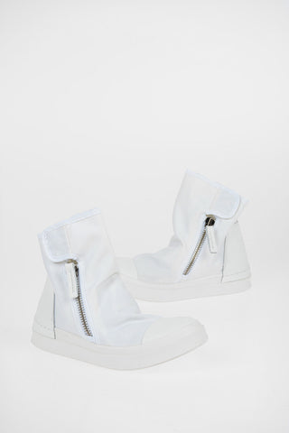 sneakers SKIN in tessuto con Doppia Zip