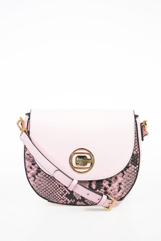 Leather SARAN Cross Over Bag