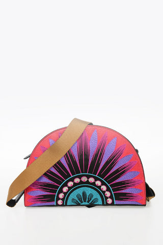 EMPORIO Embroidered Shoulder Strap Bag
