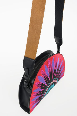 EMPORIO Embroidered Shoulder Strap Bag