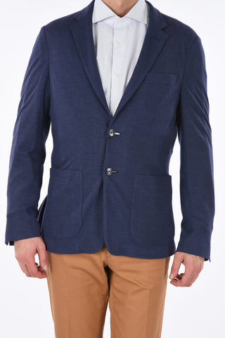 ID Silk and Cashmere Single-breasted Blazer