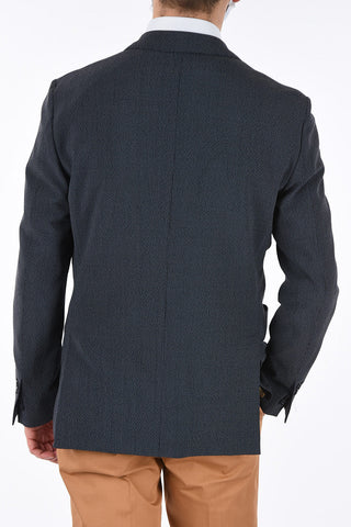 ID Silk and Virgin wool Single-breasted Blazer