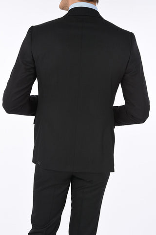 CC COLLECTION RIGHT side vents plain twill 2-button suit