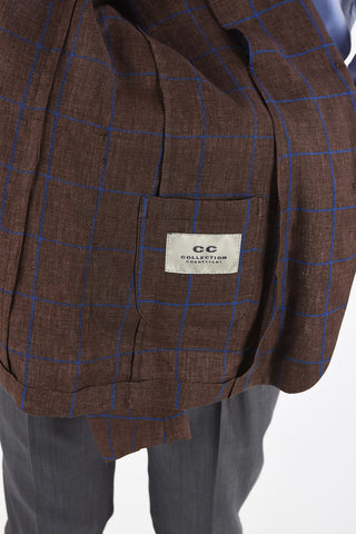 CC COLLECTION checked blazer