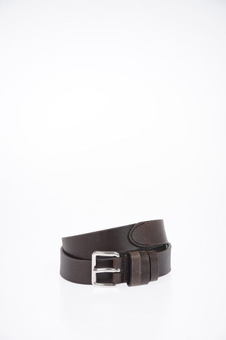 Solid Color Leather Belt 30mm