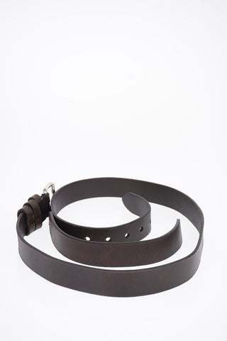 Solid Color Leather Belt 30mm