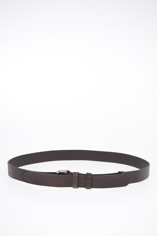 Solid Color Leather Belt 30mm