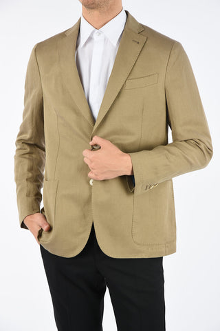 Blazer Semifoderato MOLVENA in Misto Lino