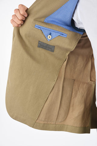 Blazer Semifoderato MOLVENA in Misto Lino