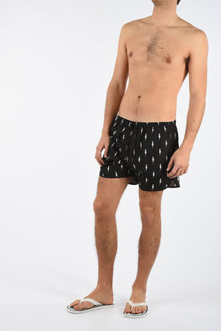 Printed Slim Fit Swimsuit