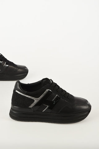 Leather Glitter H222 Sneakers