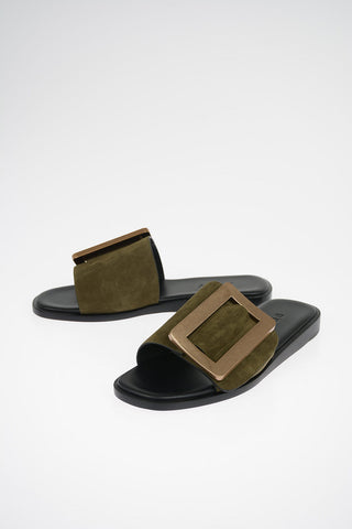 Suede Leather Sandals