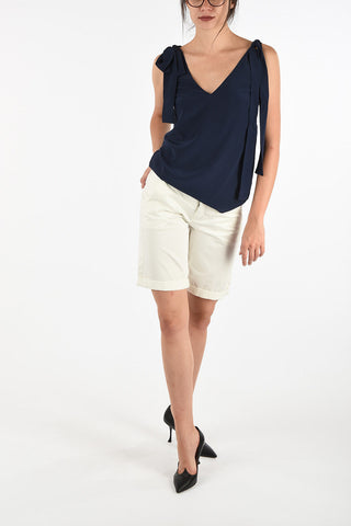 Bermuda in Cotone Stretch