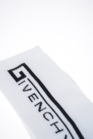 Calzini Mid in Spugna con Logo Jacquard