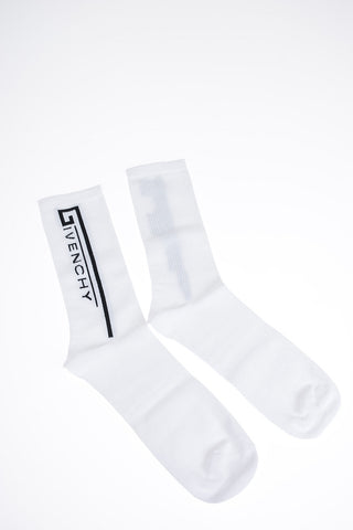 Calzini Mid in Spugna con Logo Jacquard