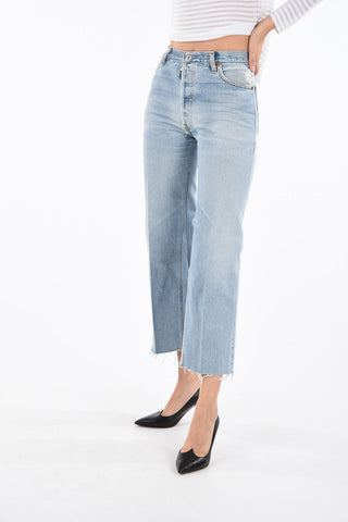 LEVI'S Raw Cut-edged Regular Fit Denims