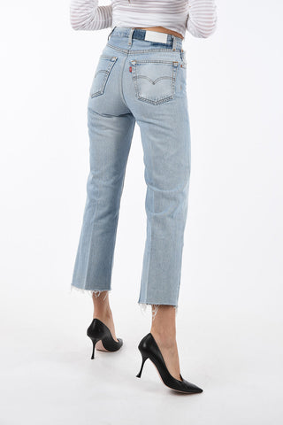 LEVI'S Raw Cut-edged Regular Fit Denims
