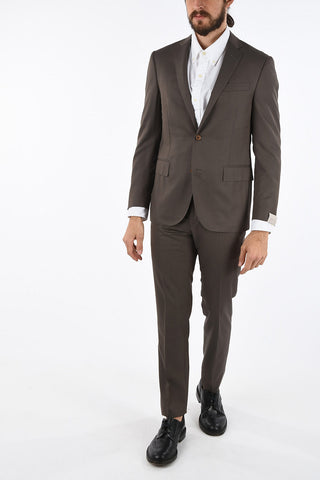 FLAWLESS Virgin-wool ACADEMY SOFT Half-lined Suit with Notch Lapel