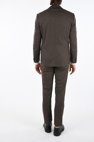 FLAWLESS Virgin-wool ACADEMY SOFT Half-lined Suit with Notch Lapel
