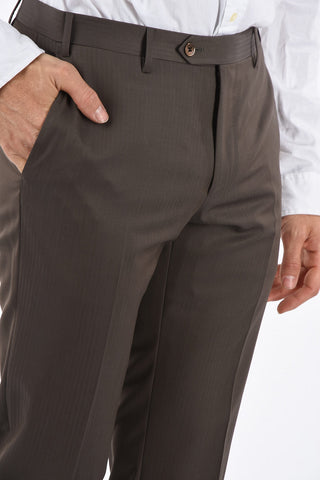 FLAWLESS Virgin-wool ACADEMY SOFT Half-lined Suit with Notch Lapel