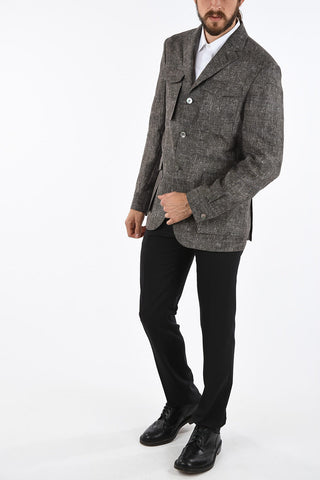 ID Linen IDENTITY Utility Blazer