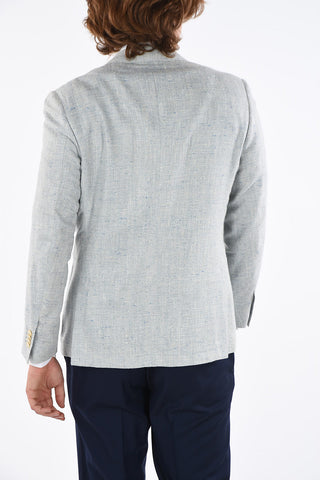 Silk and Linen ACADEMY SOFT 2-button Blazer