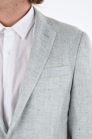 Silk and Linen ACADEMY SOFT 2-button Blazer