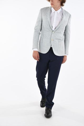 Silk and Linen ACADEMY SOFT 2-button Blazer