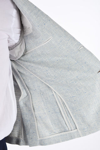 Silk and Linen ACADEMY SOFT 2-button Blazer