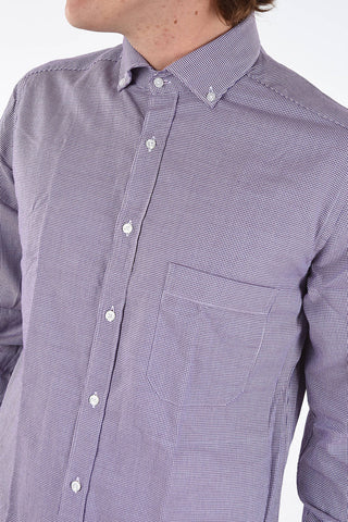 CC COLLECTION Micro Houndstooth Button Down Shirt
