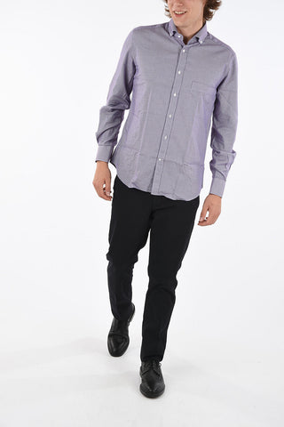 CC COLLECTION Micro Houndstooth Button Down Shirt