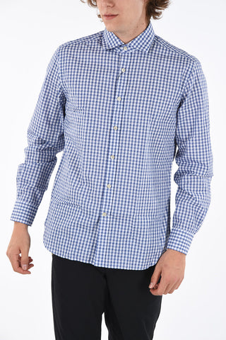 ID Camicia tattersall check Collo Francese