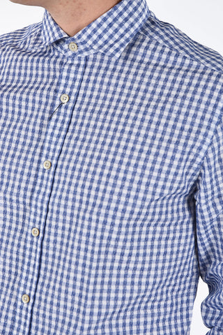 ID Camicia tattersall check Collo Francese