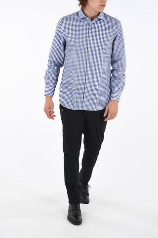 ID Camicia tattersall check Collo Francese