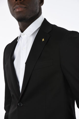 CC COLLECTION Stretchy Cotton notch lapel RIGHT 2-button suit
