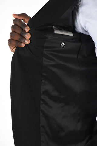 CC COLLECTION Stretchy Cotton notch lapel RIGHT 2-button suit