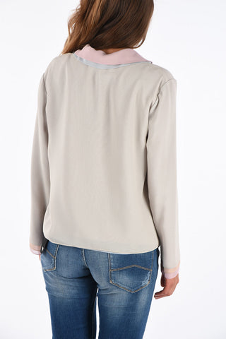 GIORGIO ARMANI Silk Cardigan