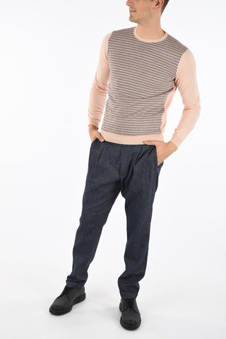 CC COLLECTION Cotton Jacquard Sweater