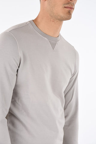 ID Crewneck Sweatshirt with Ribbed Trims