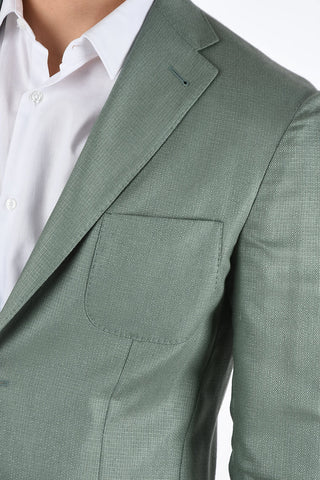 ID hopsack Silk IDENTITY 2-button blazer