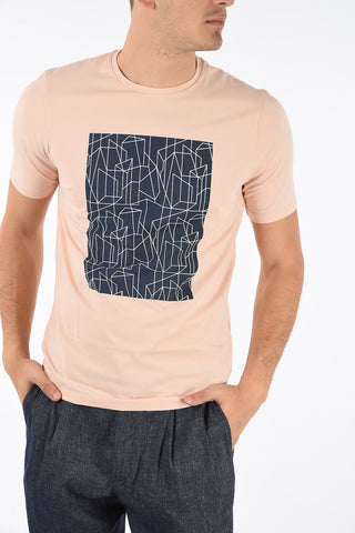 CC COLLECTION Printed Crewneck T-shirt