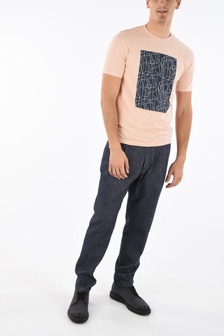 CC COLLECTION Printed Crewneck T-shirt